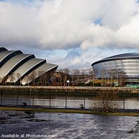 Buy canvas prints of Glasgow SEC and Hydro by Lee Osborne