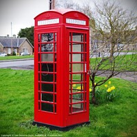 Buy canvas prints of You May Telephone From Here (Dalmeny) 1 by Lee Osborne