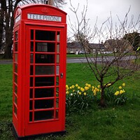 Buy canvas prints of You May Telephone From Here (Dalmeny) 2 by Lee Osborne