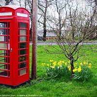 Buy canvas prints of You May Telephone From Here (Dalmeny) 3 by Lee Osborne