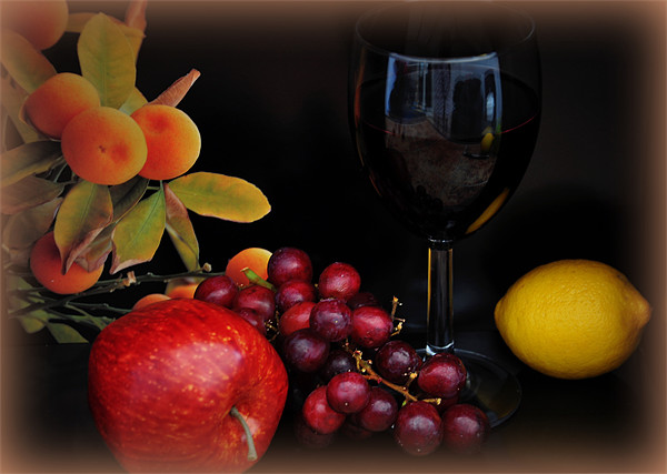 fruit n wine Picture Board by sue davies