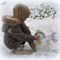 Buy canvas prints of snow babies by sue davies
