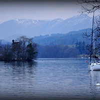 Buy canvas prints of The lake by sue davies