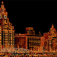 Buy canvas prints of The three graces in bronze by sue davies