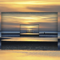 Buy canvas prints of  mirrored image by sue davies