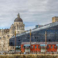Buy canvas prints of  liverpool by sue davies