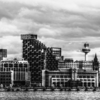 Buy canvas prints of  liverpool by sue davies
