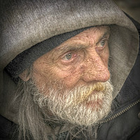 Buy canvas prints of homeless 2 by sue davies