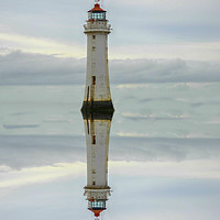 Buy canvas prints of perch rock lighthouse by sue davies