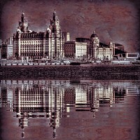 Buy canvas prints of The Three Graces reflected by sue davies