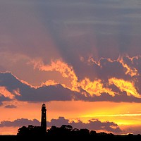 Buy canvas prints of the lighthouse by sue davies