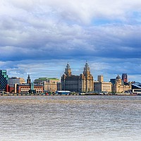 Buy canvas prints of view from the ferry by sue davies