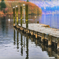 Buy canvas prints of lake windermere by sue davies