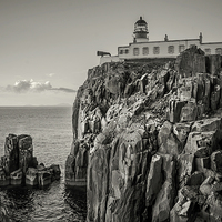 Buy canvas prints of Neist Point Lighthouse, Skye by Stephen Maher