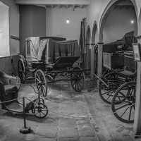 Buy canvas prints of Carriages, Calke Abbey by Stephen Maher