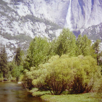 Buy canvas prints of Yosemite Waterfall by james richmond