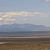 Buy canvas prints of clouds over Arran by jane dickie