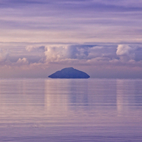 Buy canvas prints of Ailsa Craig by jane dickie