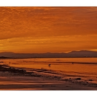 Buy canvas prints of early morning seascape by jane dickie