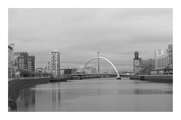 The river Clyde Glasgow Picture Board by jane dickie