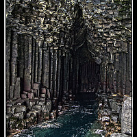 Buy canvas prints of staffa by jane dickie