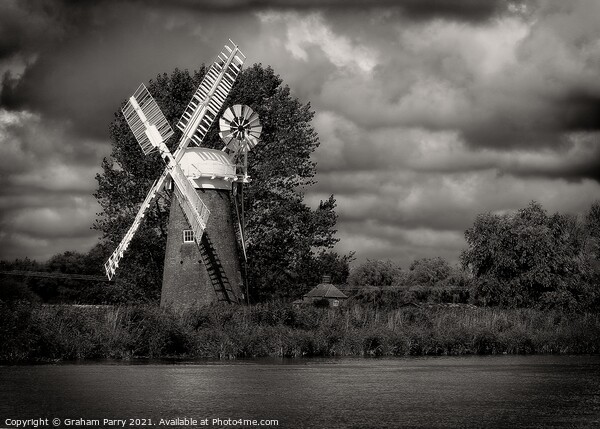Resurgence of Hardley Mill Picture Board by Graham Parry