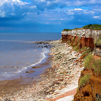 Buy canvas prints of 'Stunning Stripes of Hunstanton Cliffs' by Graham Parry