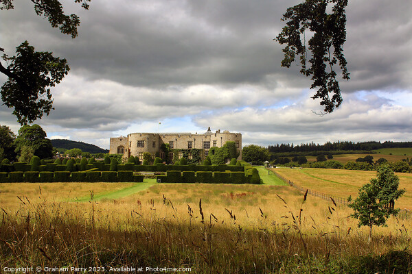 Enchanting Chirk Castle Landscape Picture Board by Graham Parry