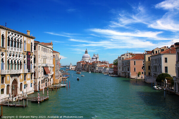 Serene Grand Canal Sojourn Picture Board by Graham Parry
