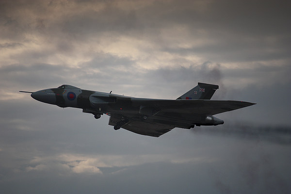 Evening Vigil of the Vulcan Bomber Picture Board by Graham Parry