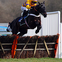 Buy canvas prints of Over the Hurdles: Stratford Spring Showdown by Graham Parry