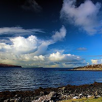 Buy canvas prints of Tropical Illusion on Skye's Shores by Graham Parry
