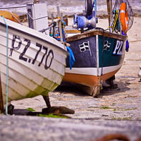 Buy canvas prints of Fishing Boats by Ben Gregg-Waller