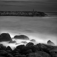 Buy canvas prints of Ethereal long exposure image of the beach by Josep M Peñalver