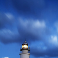 Buy canvas prints of Lighthouse of Cap de Caballeria, Menorca. by Josep M Peñalver