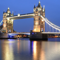 Buy canvas prints of  Tower Bridge  by Oliver Firkins