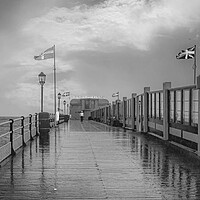 Buy canvas prints of Worthing Winter Storm by Clive Eariss