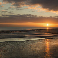 Buy canvas prints of Worthing Sunset Dusk by Clive Eariss
