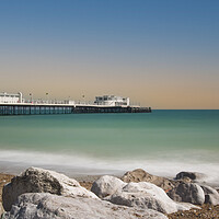 Buy canvas prints of Worthing Pier View by Clive Eariss