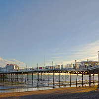 Buy canvas prints of Worthing Pier Sunset by Clive Eariss