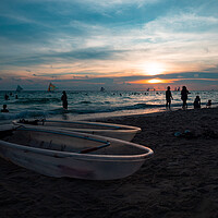 Buy canvas prints of Boracay Beach Philippines by Clive Eariss