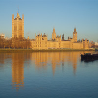 Buy canvas prints of Houses Of Parliament by Clive Eariss