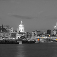 Buy canvas prints of St Pauls london And Blackfriars by Clive Eariss
