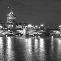Buy canvas prints of Southwark Bridge by Clive Eariss