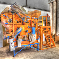 Buy canvas prints of Grading Machine by Clive Eariss