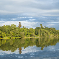 Buy canvas prints of Old Bury Hill Lake Dorking by Clive Eariss