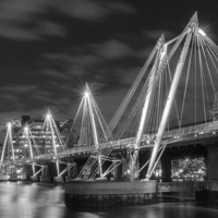 Buy canvas prints of  Silver Jubilee Bridge London by Clive Eariss