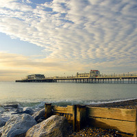 Buy canvas prints of Worthing Pier Sussex by Clive Eariss