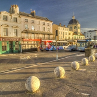 Buy canvas prints of The Parade Worthing by Clive Eariss