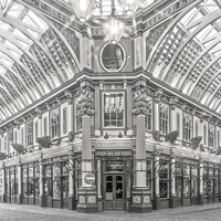 Buy canvas prints of LEADENHALL MARKET LONDON by Clive Eariss